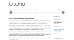 Desktop Screenshot of lupuna.com